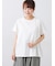 【接触冷感】バックスカラップレースTシャツ