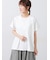 【接触冷感】バックスカラップレースTシャツ