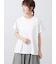 【接触冷感】バックスカラップレースTシャツ