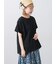 【接触冷感】バックスカラップレースTシャツ