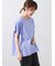【接触冷感】バックスカラップレースTシャツ
