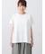 【接触冷感】バックスカラップレースTシャツ