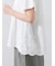 【接触冷感】バックスカラップレースTシャツ