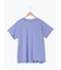 【接触冷感】バックスカラップレースTシャツ
