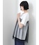 ◇【接触冷感/UVカット】ドットチュールドッキングTシャツ