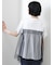◇【接触冷感/UVカット】ドットチュールドッキングTシャツ