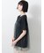 ◇【接触冷感/UVカット】ドットチュールドッキングTシャツ