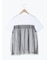 ◇【接触冷感/UVカット】ドットチュールドッキングTシャツ