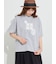 【接触冷感】パーツレース貼りTシャツ