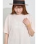 【接触冷感】パーツレース貼りTシャツ