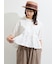 【販路限定】パフスリーブレースブラウス