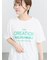 【接触冷感】刺繍ロゴTシャツ