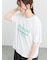 【接触冷感】刺繍ロゴTシャツ