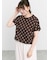 【オーガニックコットン】ドット柄Tシャツ