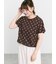 【オーガニックコットン】ドット柄Tシャツ