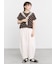 【オーガニックコットン】ドット柄Tシャツ