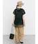 【オーガニックコットン】ドット柄Tシャツ