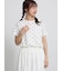 【オーガニックコットン】ドット柄Tシャツ