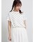 【オーガニックコットン】ドット柄Tシャツ