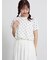 【オーガニックコットン】ドット柄Tシャツ