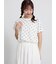 【オーガニックコットン】ドット柄Tシャツ