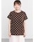 【オーガニックコットン】ドット柄Tシャツ