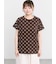 【オーガニックコットン】ドット柄Tシャツ