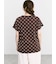 【オーガニックコットン】ドット柄Tシャツ