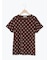 【オーガニックコットン】ドット柄Tシャツ