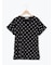 【オーガニックコットン】ドット柄Tシャツ