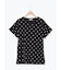【オーガニックコットン】ドット柄Tシャツ