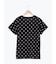 【オーガニックコットン】ドット柄Tシャツ
