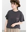 【オーガニックコットン】刺繍ロゴTシャツ