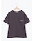 【オーガニックコットン】刺繍ロゴTシャツ