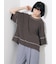 ◇配色メローボーダーTシャツ
