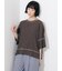 ◇配色メローボーダーTシャツ
