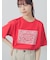 【接触冷感】パーツレース風プリントTシャツ