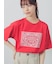 【接触冷感】パーツレース風プリントTシャツ
