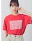【接触冷感】パーツレース風プリントTシャツ