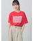 【接触冷感】パーツレース風プリントTシャツ