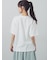 【接触冷感】パーツレース風プリントTシャツ