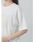 【接触冷感】パーツレース風プリントTシャツ