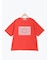【接触冷感】パーツレース風プリントTシャツ