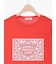 【接触冷感】パーツレース風プリントTシャツ