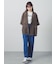 裾レース5分袖ダブルジャケット