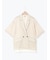 裾レース5分袖ダブルジャケット