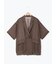 裾レース5分袖ダブルジャケット