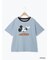 【Disney】ミッキーマウス/配色Tシャツ