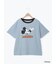 【Disney】ミッキーマウス/配色Tシャツ