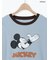 【Disney】ミッキーマウス/配色Tシャツ